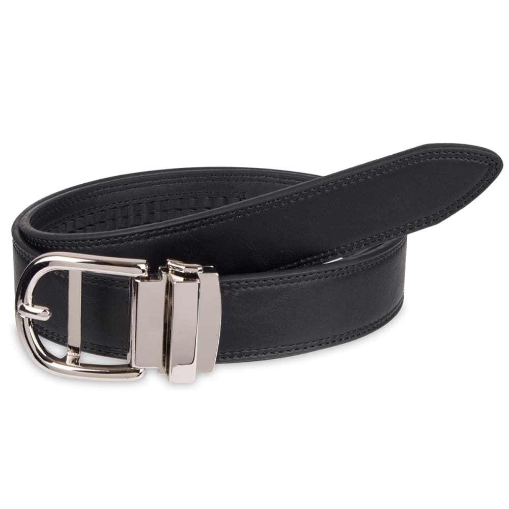EXACT FIT Women's Adjustable Faux Leather Belt S