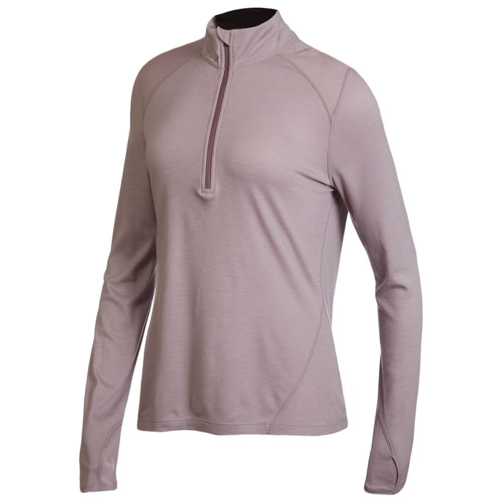 EMS Women's Merino Wool Base Layer 1/2-Zip Pullover L