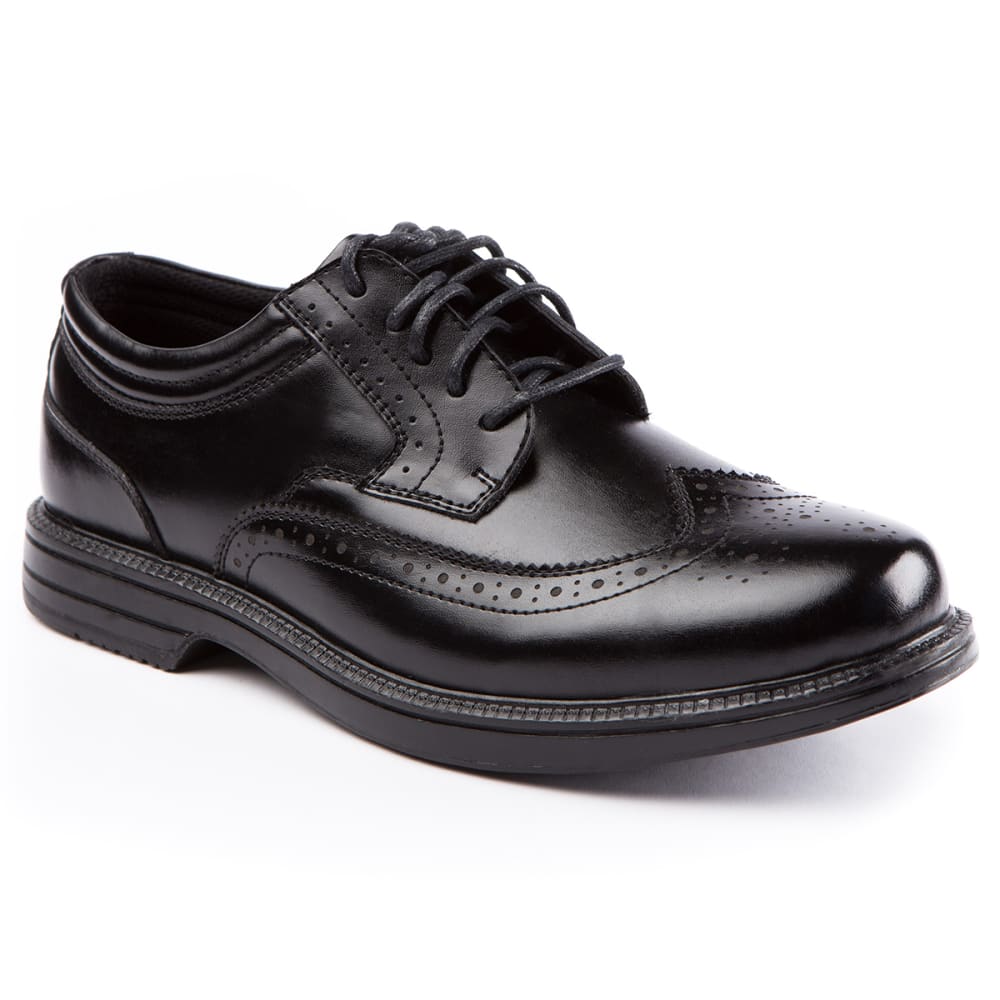 DEER STAGS Men's NU Journal Oxford Shoe, Wide 7