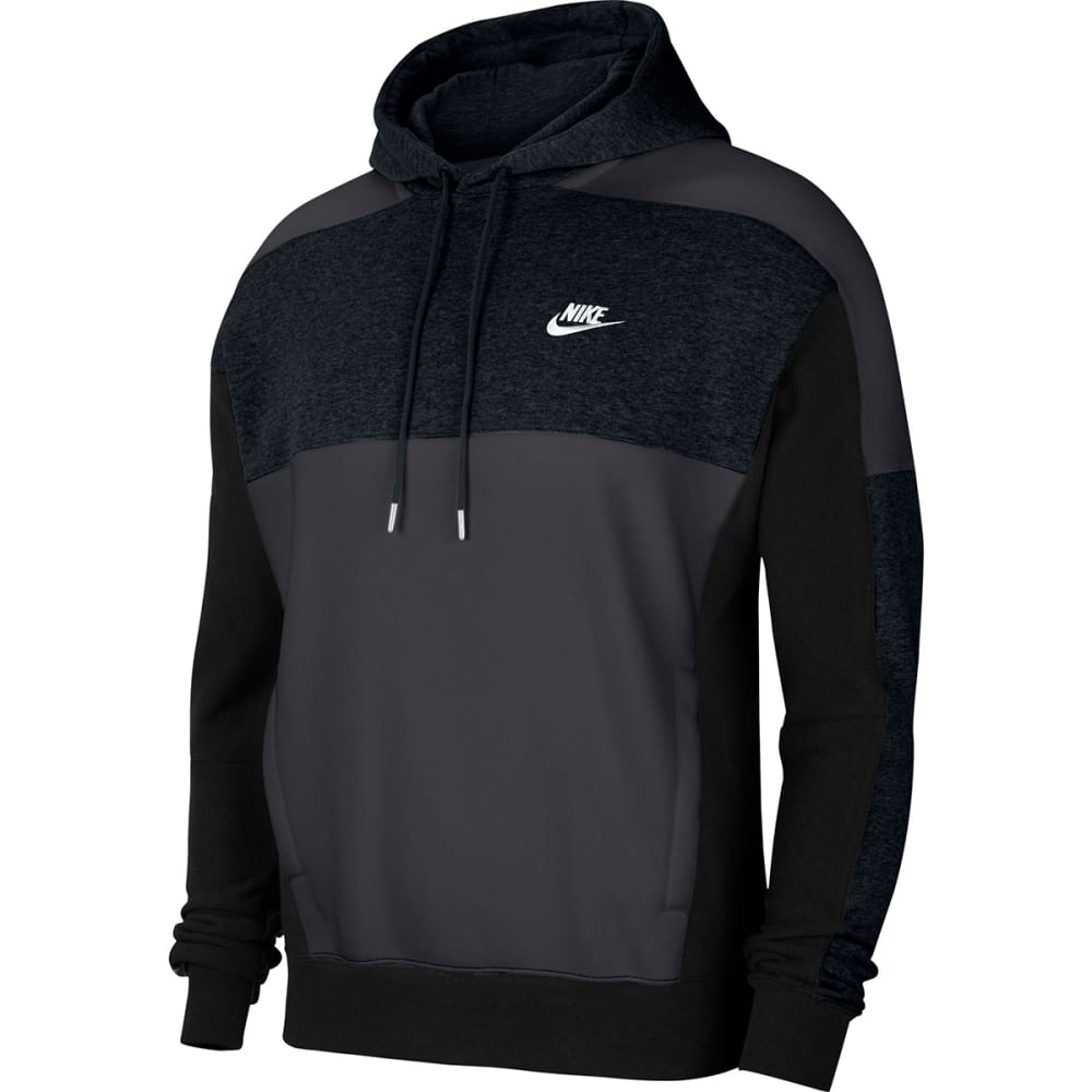 nike men's sportswear colorblocked pullover hoodie