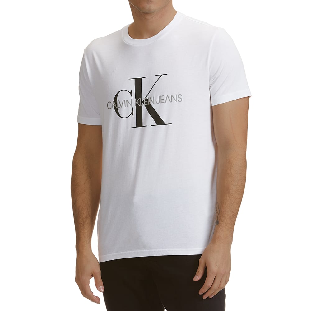 CALVIN KLEIN Men's Monogram Crew Short-Sleeve Tee - Bob’s Stores