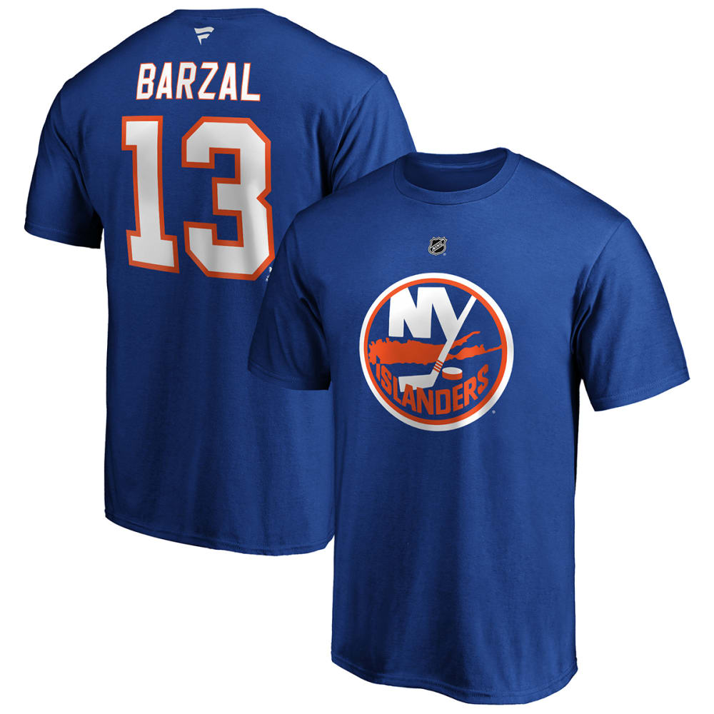NEW YORK ISLANDERS Men's Mathew Barzal Name and Number Tee S