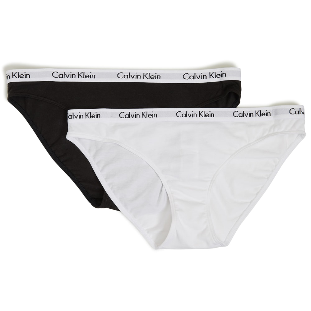 CALVIN KLEIN Women's Carousel Bikini Briefs, 2-Pack S