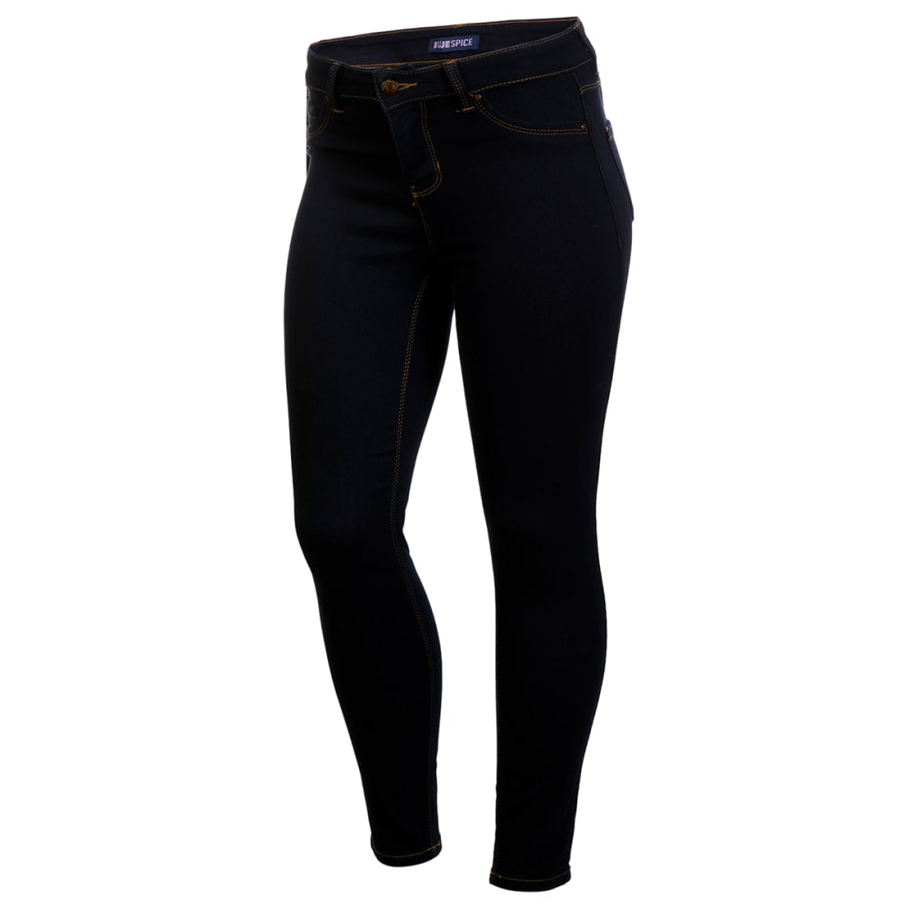 BLUE SPICE Juniors' High Waist Ankle Jeans 0