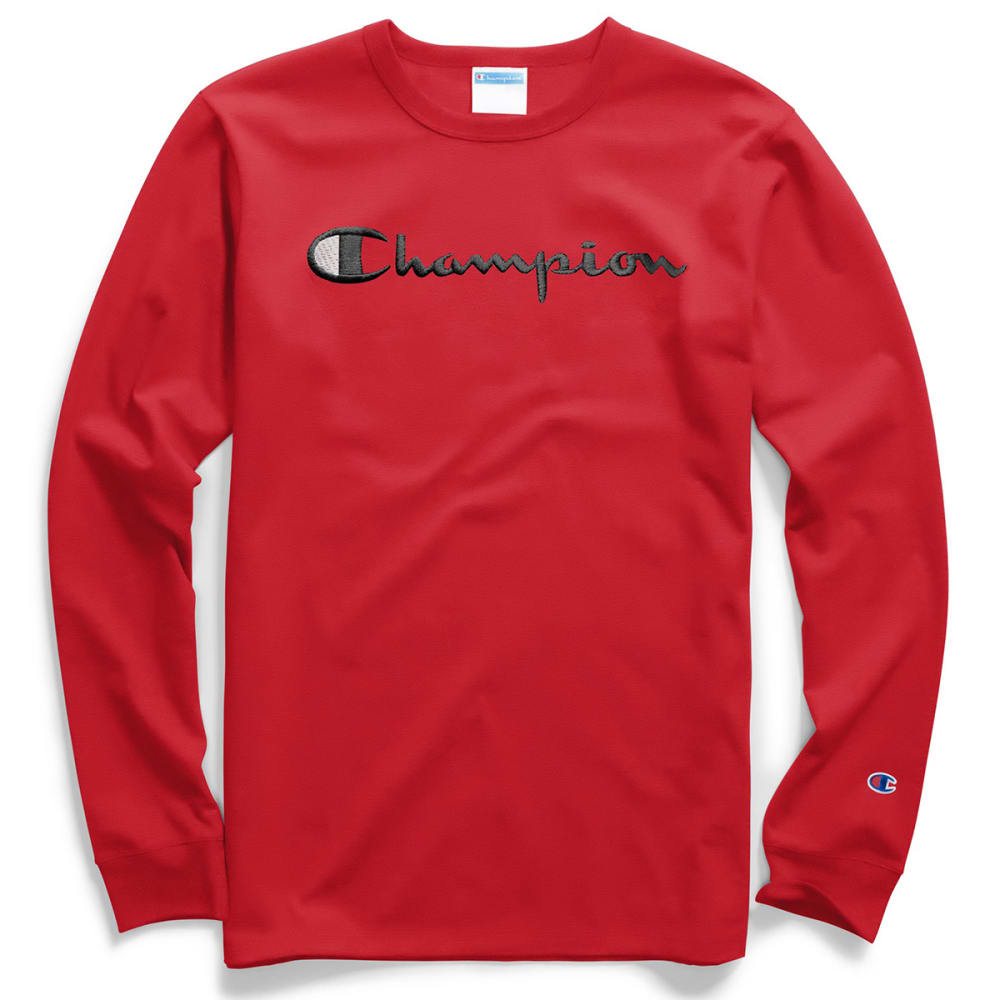 CHAMPION Men's Heritage Long-Sleeve Tee XS