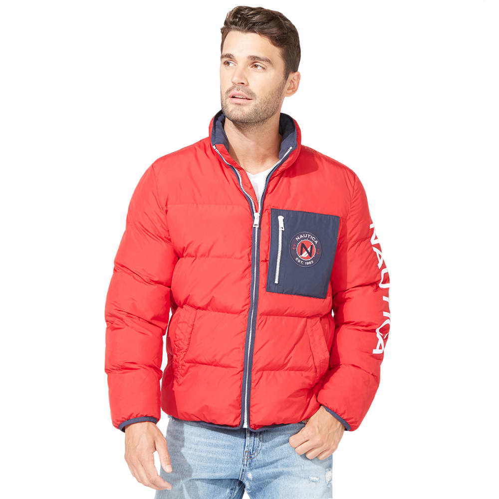 NAUTICA Men's Tempashere Puffer Jacket M