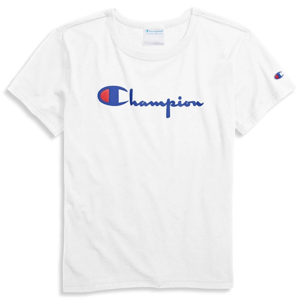 Champion Women's T-Shirt - Blue - XS