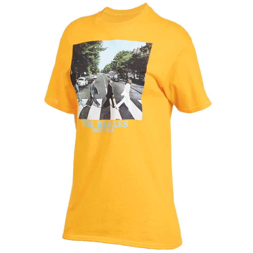 BEATLES Juniors' Short-Sleeve Crop Graphic Tee M
