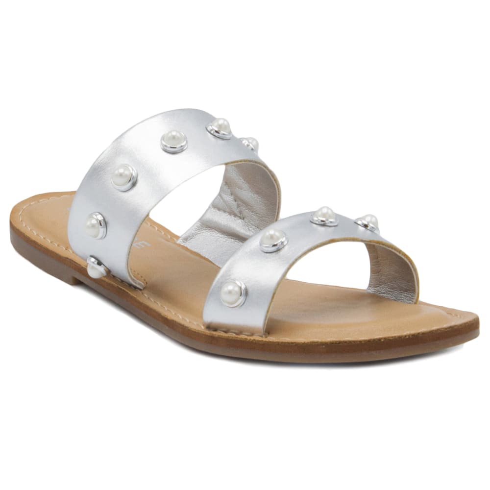 RAMPAGE Women's Mindy Double Band Slide Sandals 6