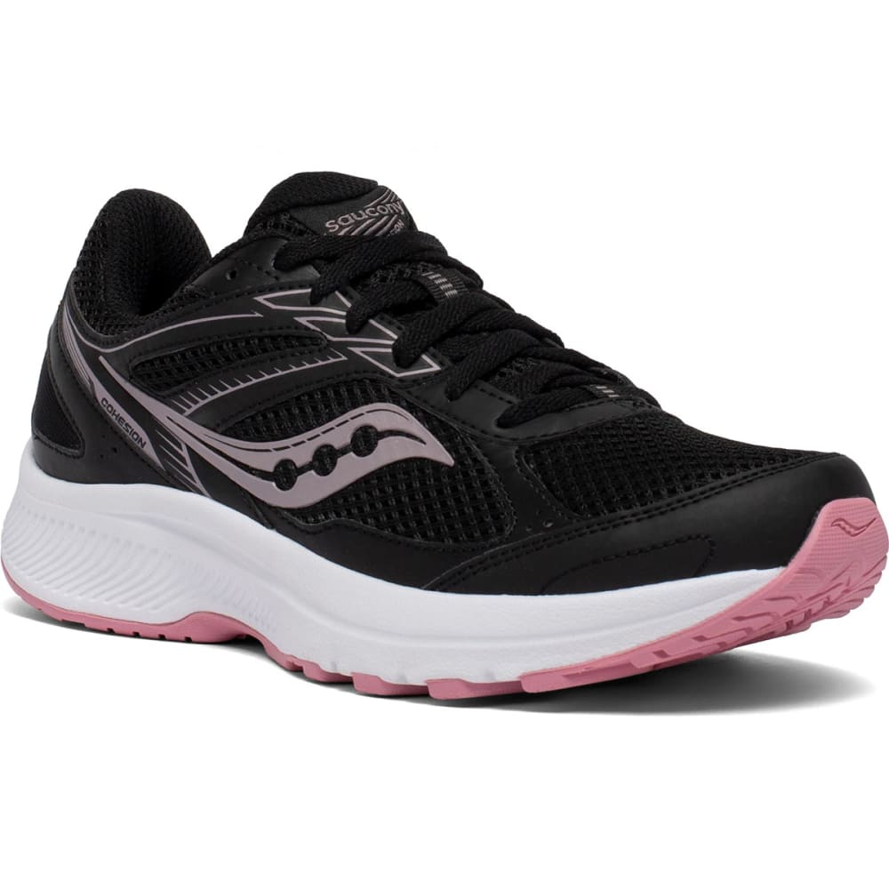 SAUCONY Women's Cohesion 14 Running Shoe, Wide Width 6