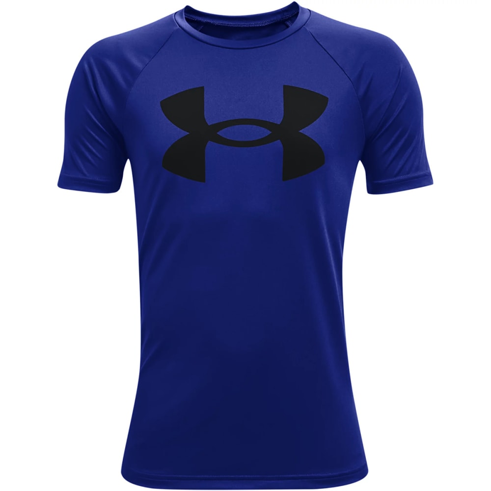 UNDER ARMOUR Boys' UA Tech Short Sleeve Tee S