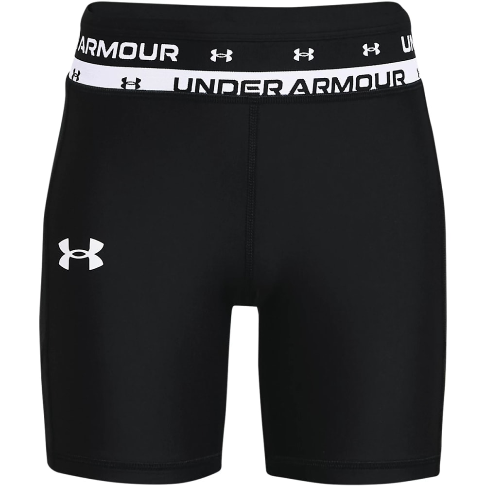UNDER ARMOUR Girls' HeatGear Armour Bike Shorts S