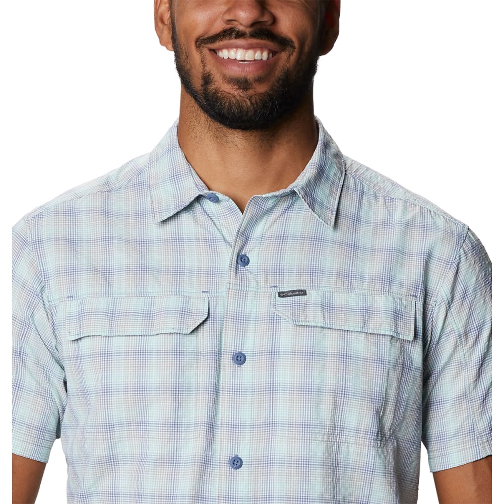 Columbia Men's Silver Ridge Short Sleeve Seersucker Shirt