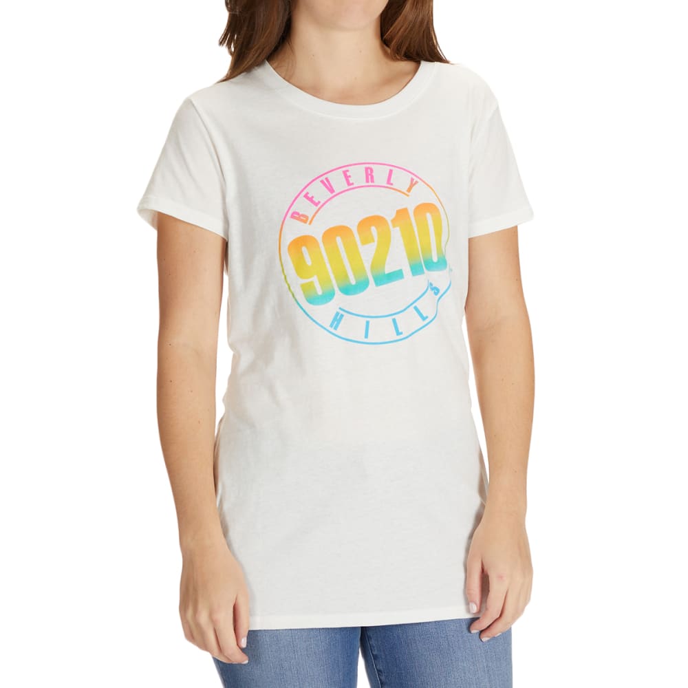 BEVERLY HILLS 90210 Juniors' Short Sleeve Graphic Tee XS