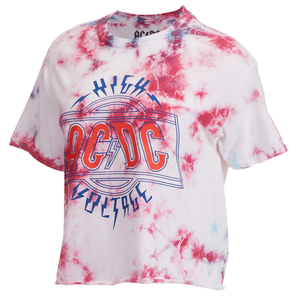 AC/DC Juniors' High Voltage Short Sleeve Graphic Tee S