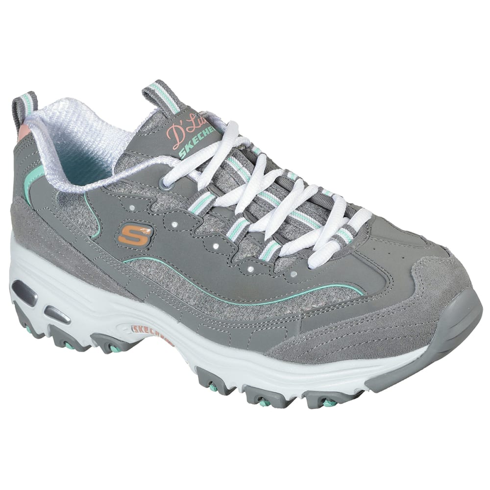 SKECHERS Women's D'Lites - Sparkling Rain Sneaker 6