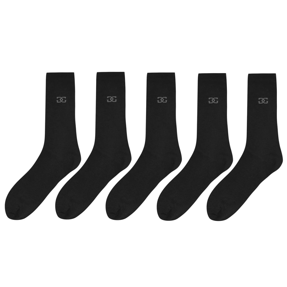 GIORGIO Men's Classic Socks, 5 Pack 8-12