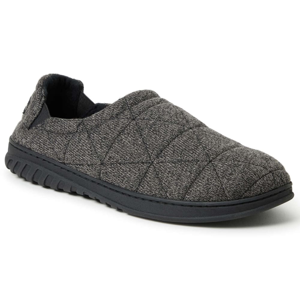 FAMOUS MAKER Men's Heathered Knit Closed Back S