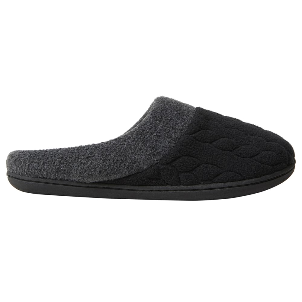 FAMOUS MAKER Women's Quilted Fleece Clog Slipper XL
