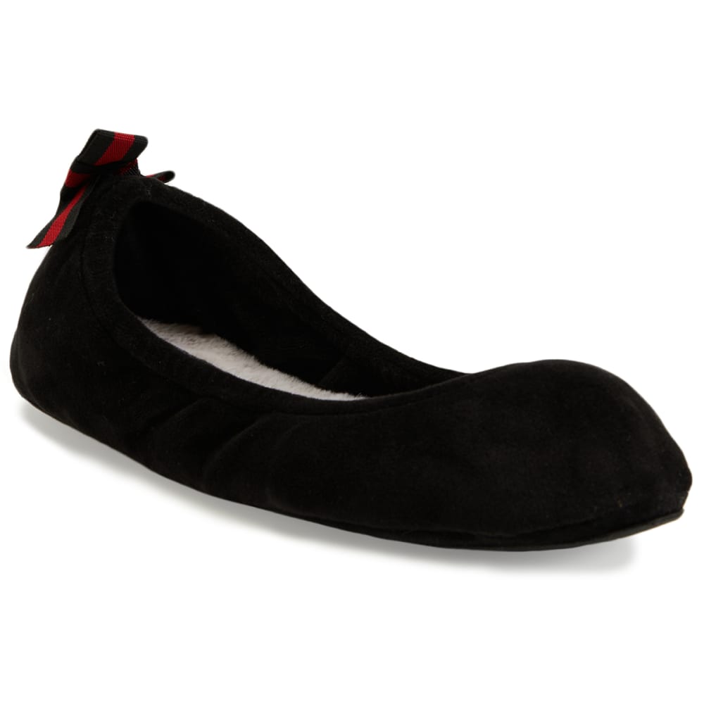 NINE WEST Women's Velour Ballerina Slippers S