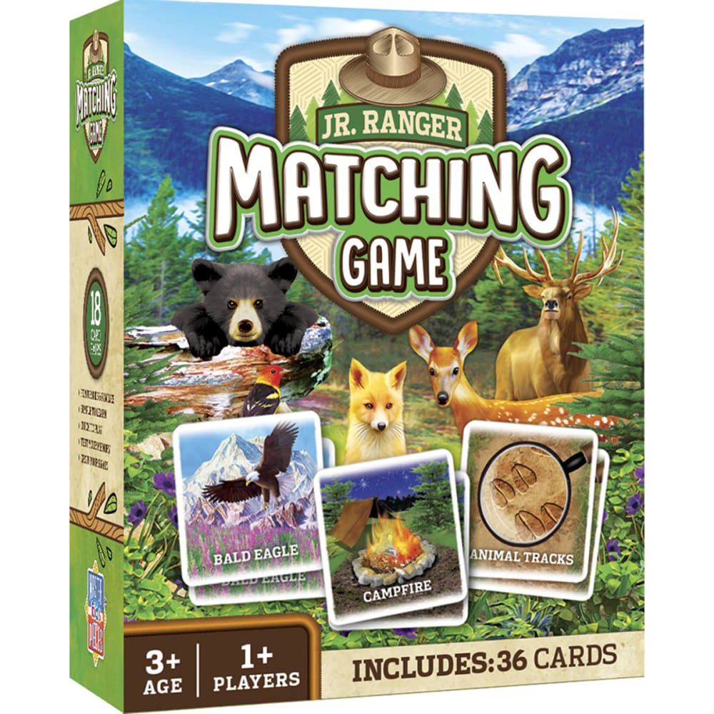 MASTERPIECES PUZZLE CO. Jr. Ranger Matching Game NO SIZE