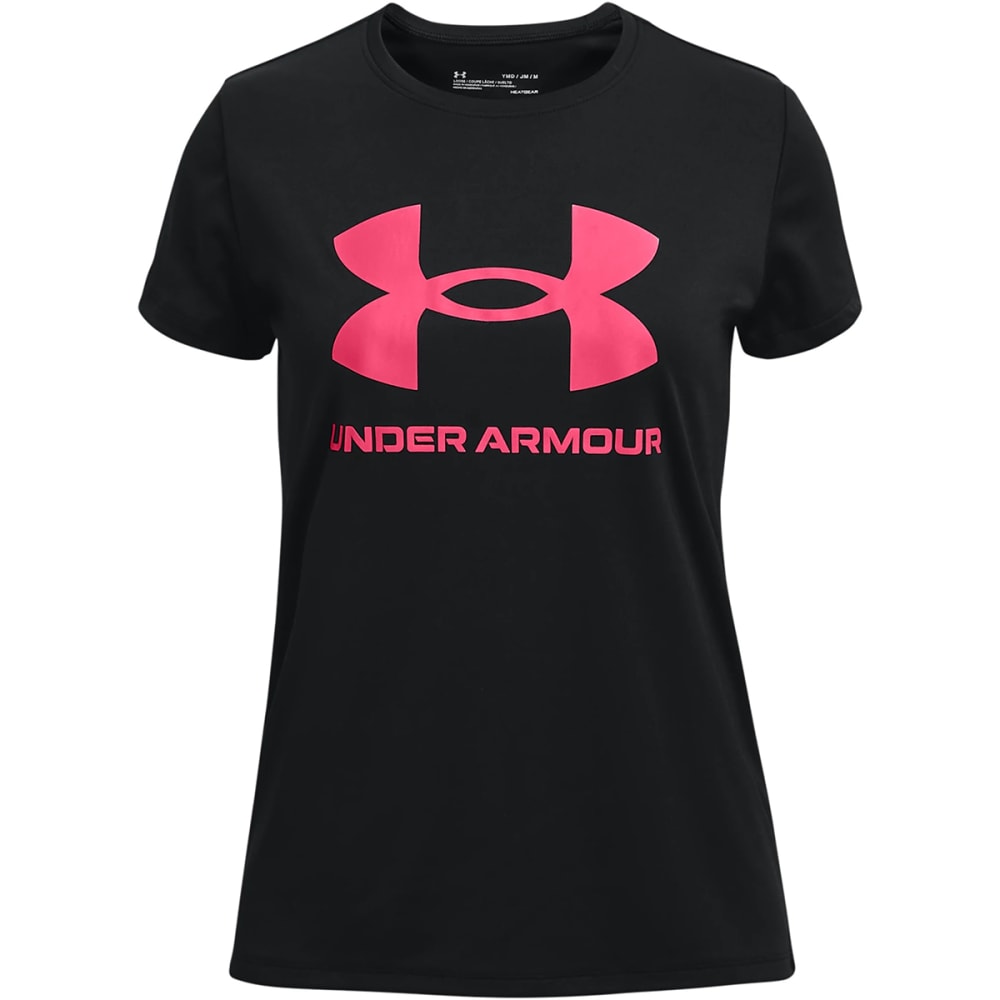 UNDER ARMOUR Girls' UA Tech Sportstyle Short Sleeve Tee S