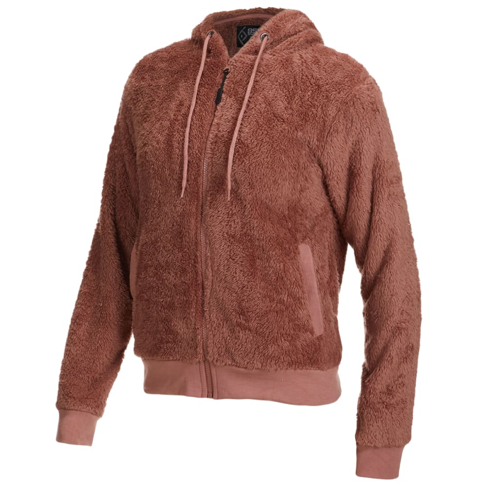 BSP Women's Sherpa Lined Full Zip Fleece Hoodie S