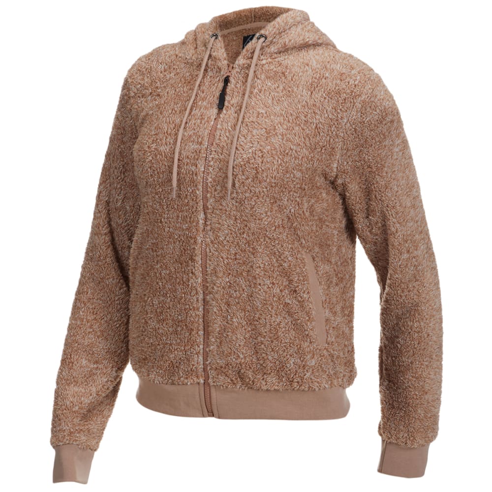 BSP Women's Sherpa Full-Zip Fleece Hoodie S