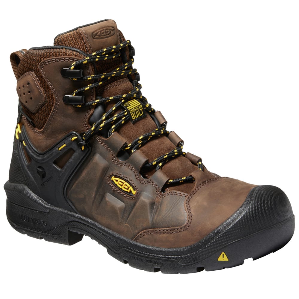 KEEN Men's Dover 6" WP Carbon Fiber Toe Work Boots 8