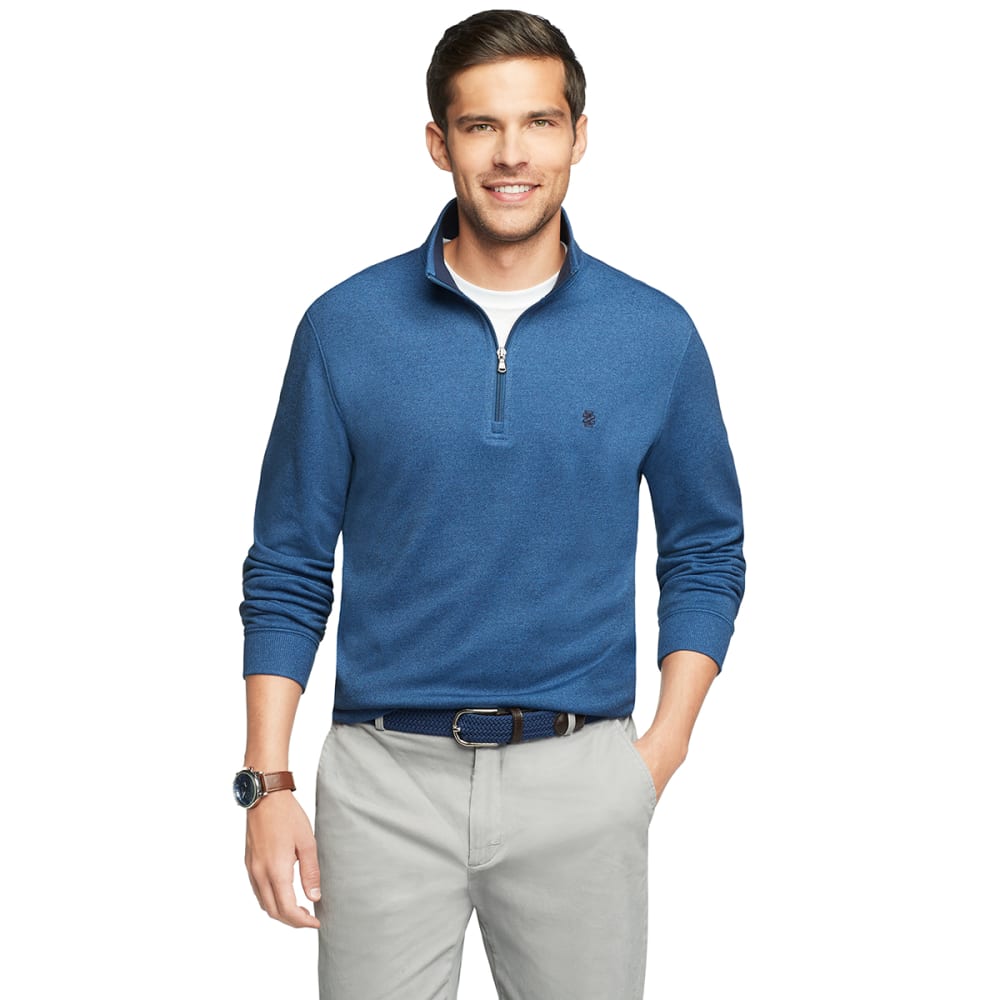 IZOD Men's Classic-Fit Performance Fleece Quarter-Zip Pullover - Bob’s ...