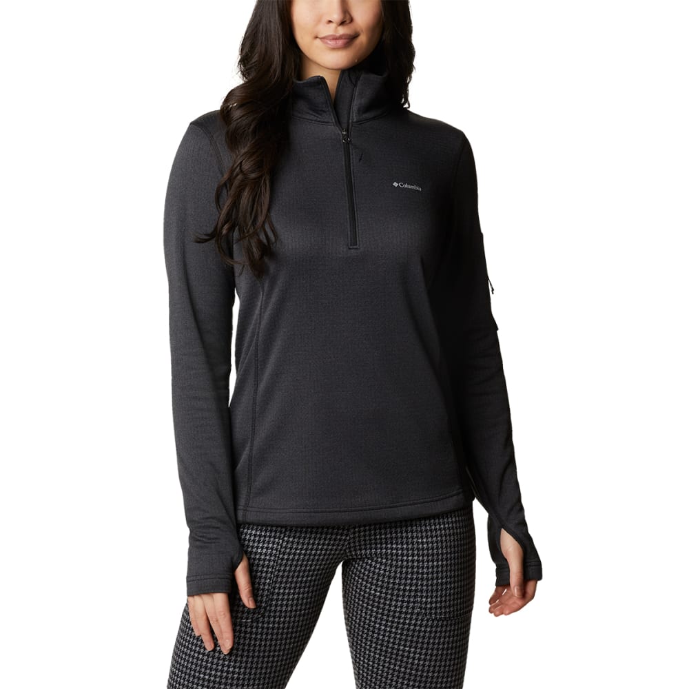 COLUMBIA Women's Park View Grid Half Zip Fleece Pullover M