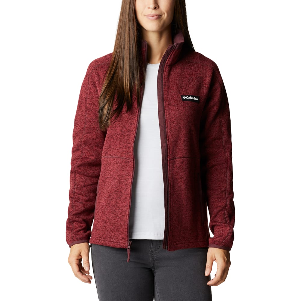 COLUMBIA Women's Sweater Weather Fleece Full Zip Jacket L