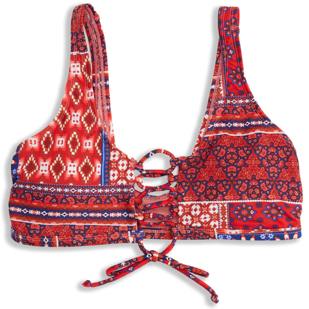 INDIGO REIN Juniors' Boho Bikini Top S