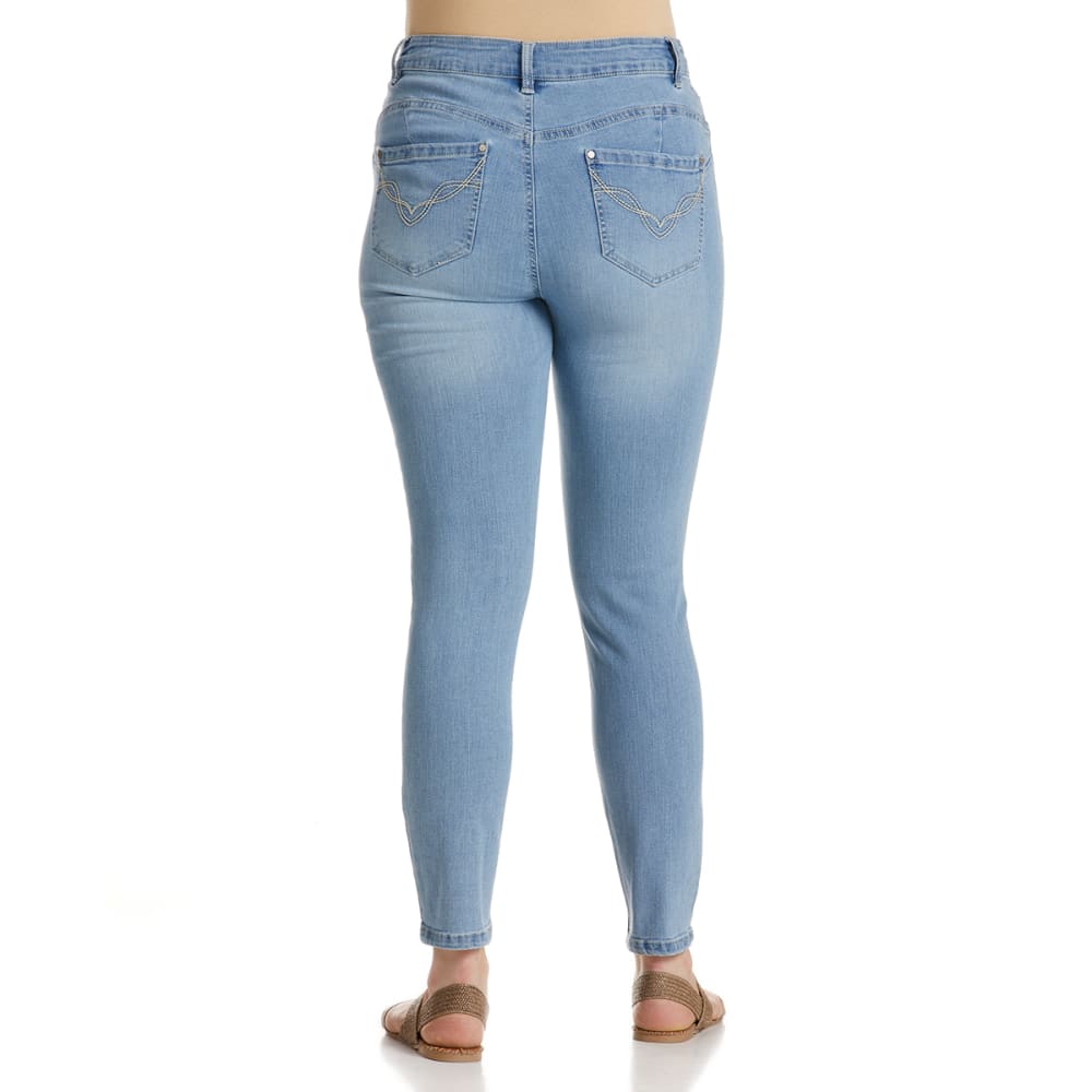 D JEANS Women's Super High Waist Buttlifter Skinny Jeans - Bob's Stores