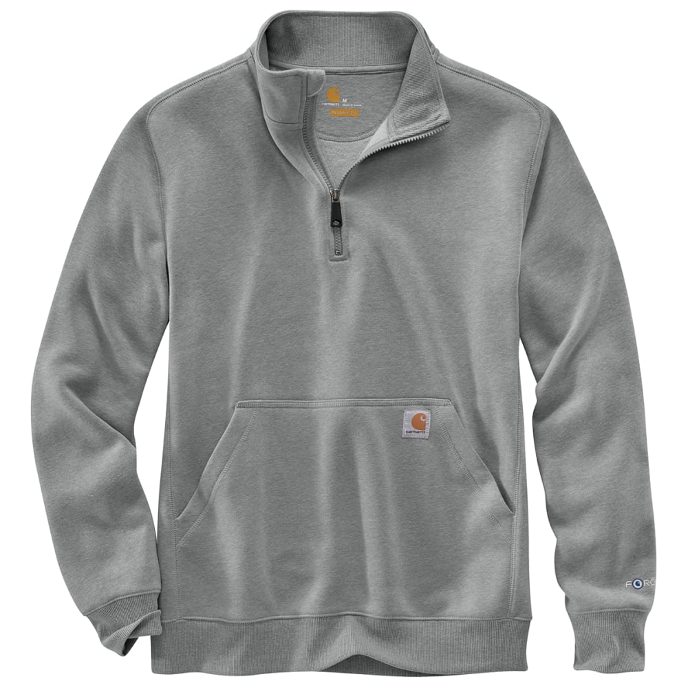 CARHARTT Men's Force Midweight Quarter-Zip Sweatshirt S