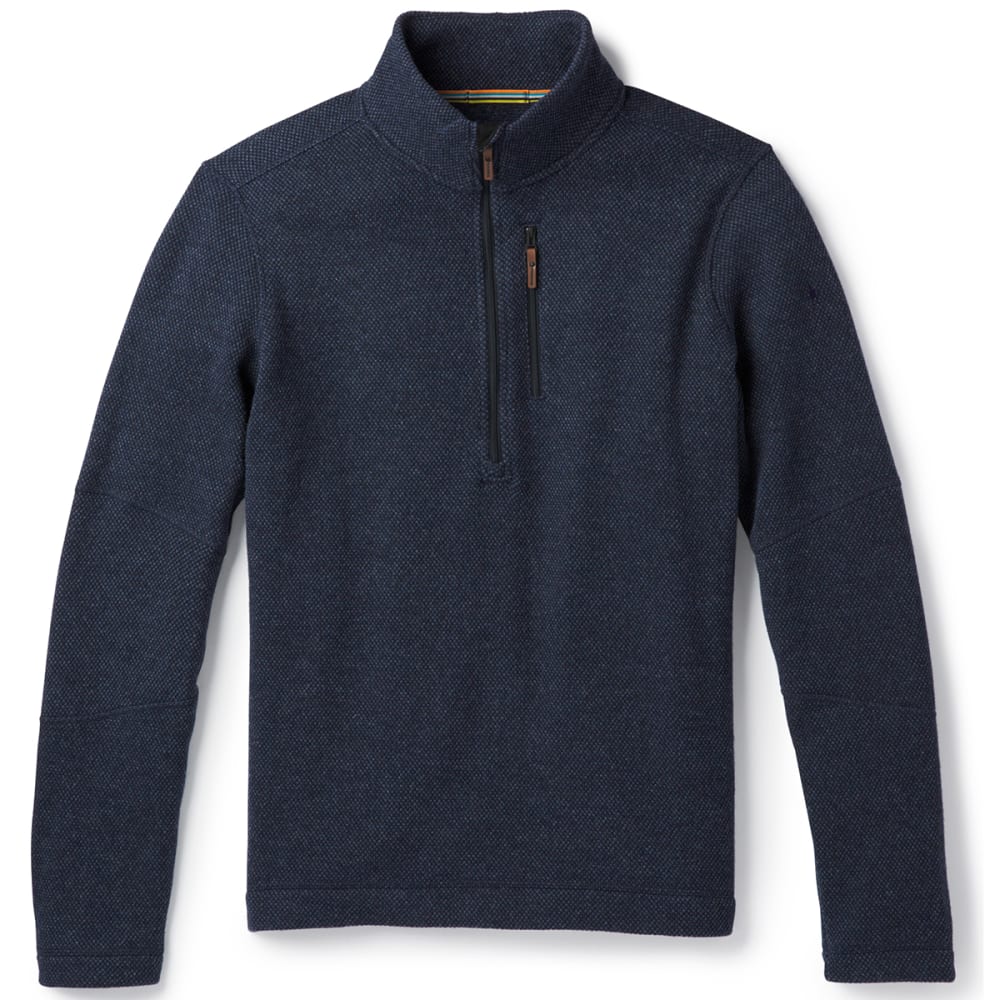 SMARTWOOL Men's Hudson Trail Fleece Half Zip Sweater S
