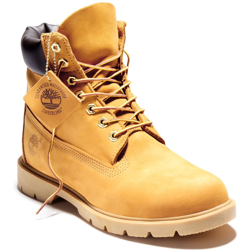 TIMBERLAND Men's 6" Basic Waterproof Boots, Wide 8