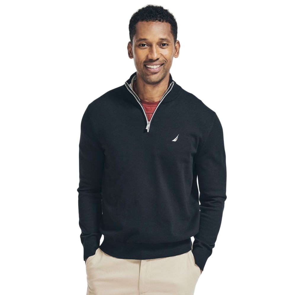 NAUTICA Men's Navtech 1/4-Zip Sweater XL