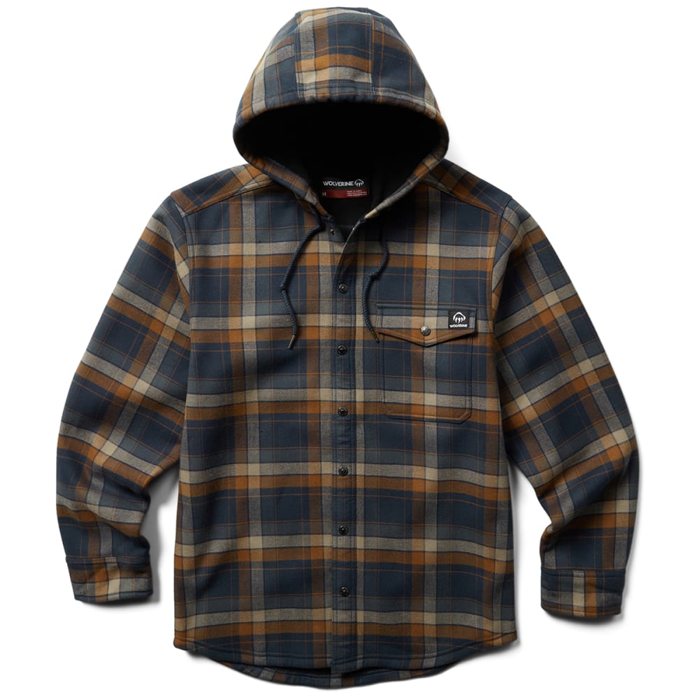 WOLVERINE Men's Bucksaw Bonded Shirt Jacket M