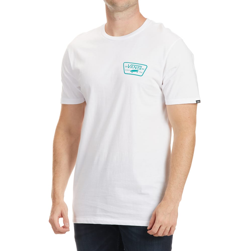 VANS Guys' Full Patch Back Short Sleeve Graphic Tee S
