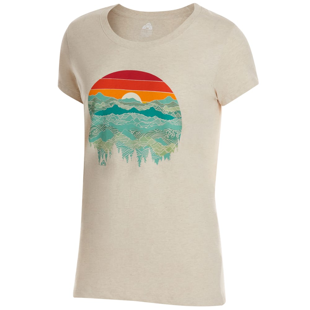 EMS Women's Elevated Journey Short-Sleeve Graphic Tee XS