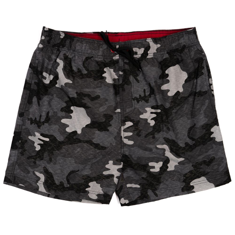 BURNSIDE Men's Camo 17" Volley Swim Short S