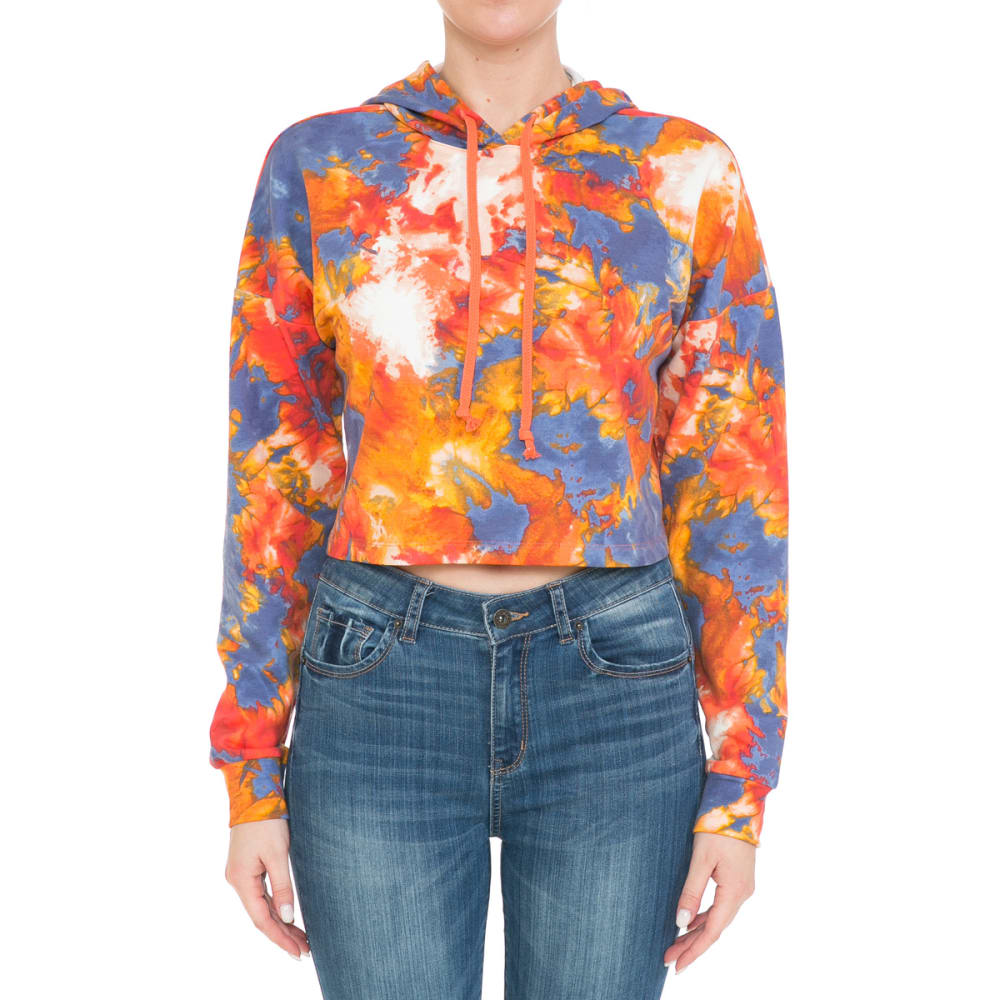 AMBIANCE Juniors' Cropped Pullover Hoodie M