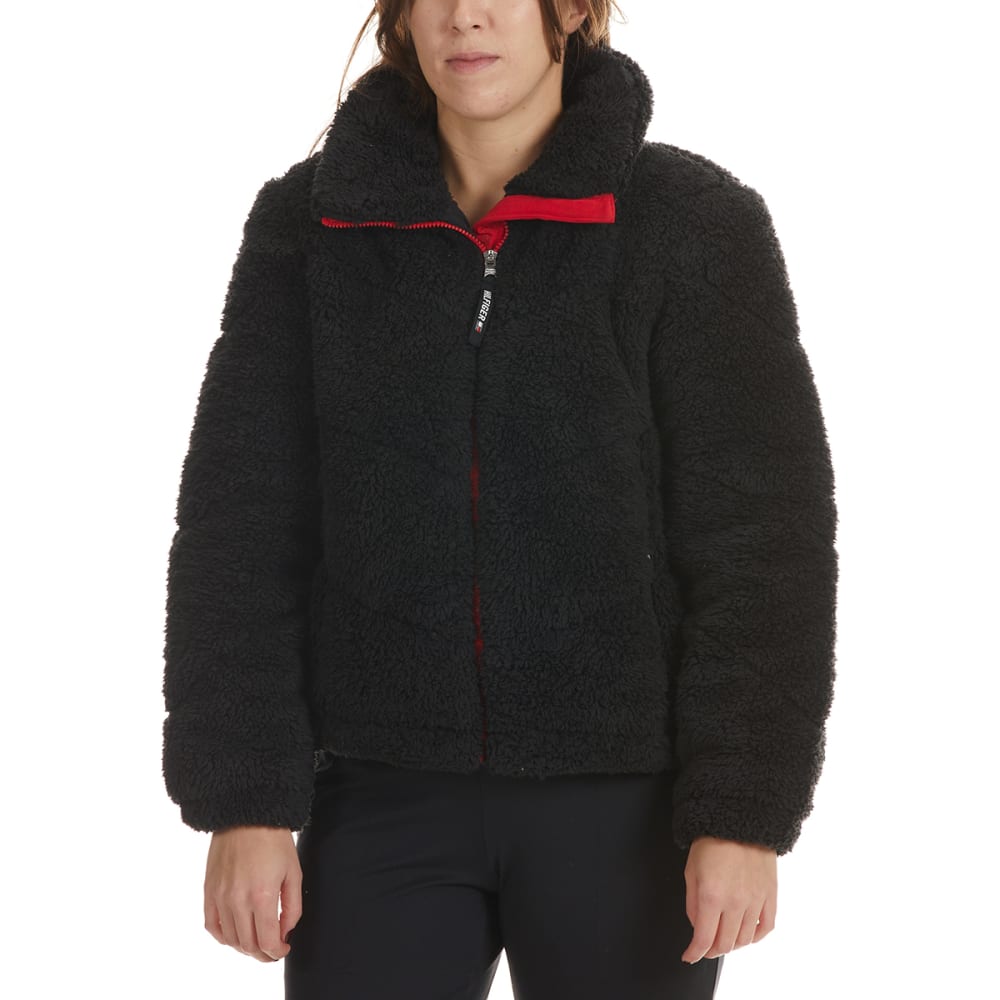 TOMMY HILFIGER SPORT Women's Sherpa Puffer Jacket S