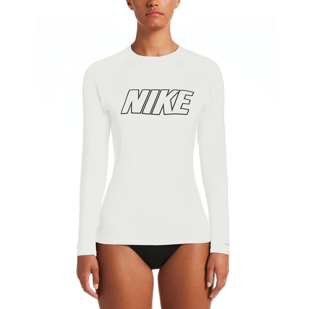 NIKE Women's Long Sleeve Hydroguard Shirt S