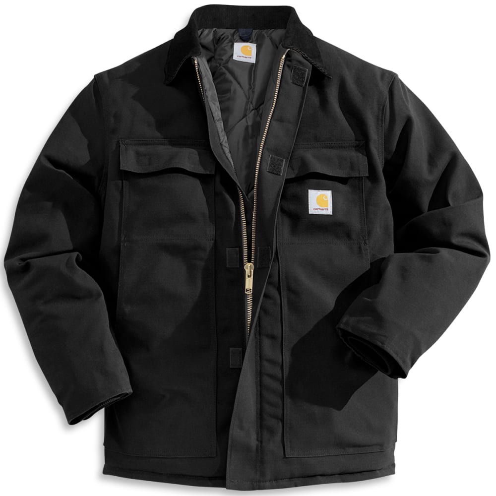 CARHARTT Men's Loose Fit Firm Duck Insulated Traditional Coat M