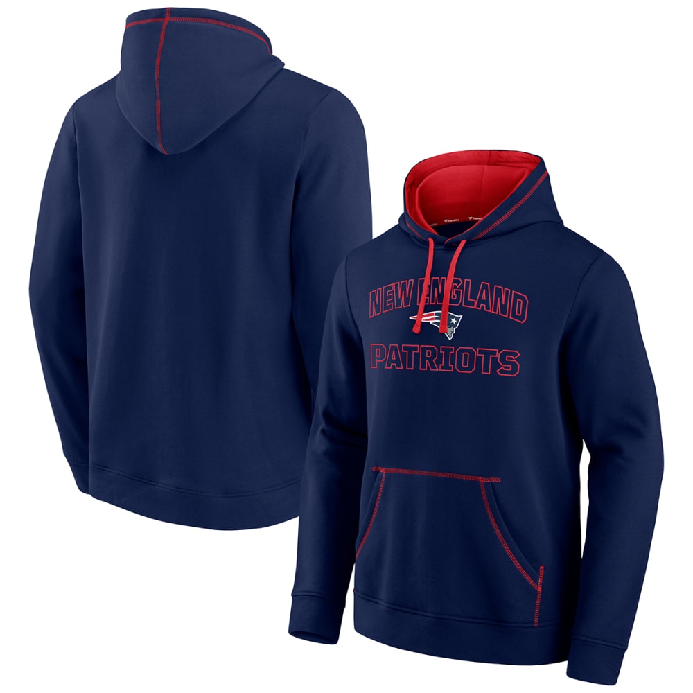 NEW ENGLAND PATRIOTS Men's Fanatics Tiebreaker Pullover Hoodie M