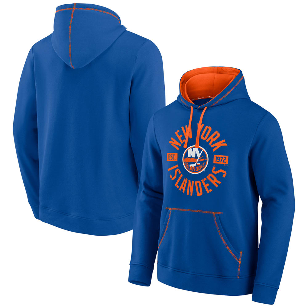 NEW YORK ISLANDERS Men's Fanatics Tiebreaker Pullover Hoodie M