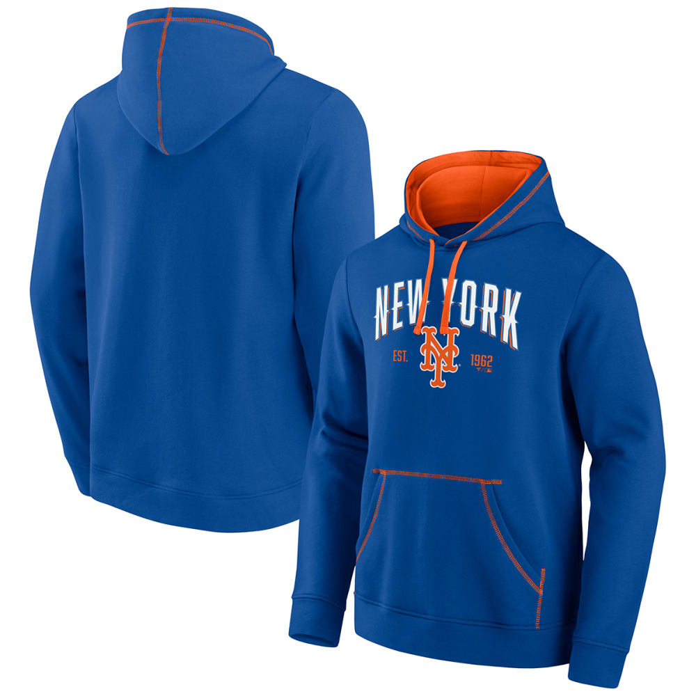 NEW YORK METS Men's Fanatics Tiebreaker Pullover Hoodie M