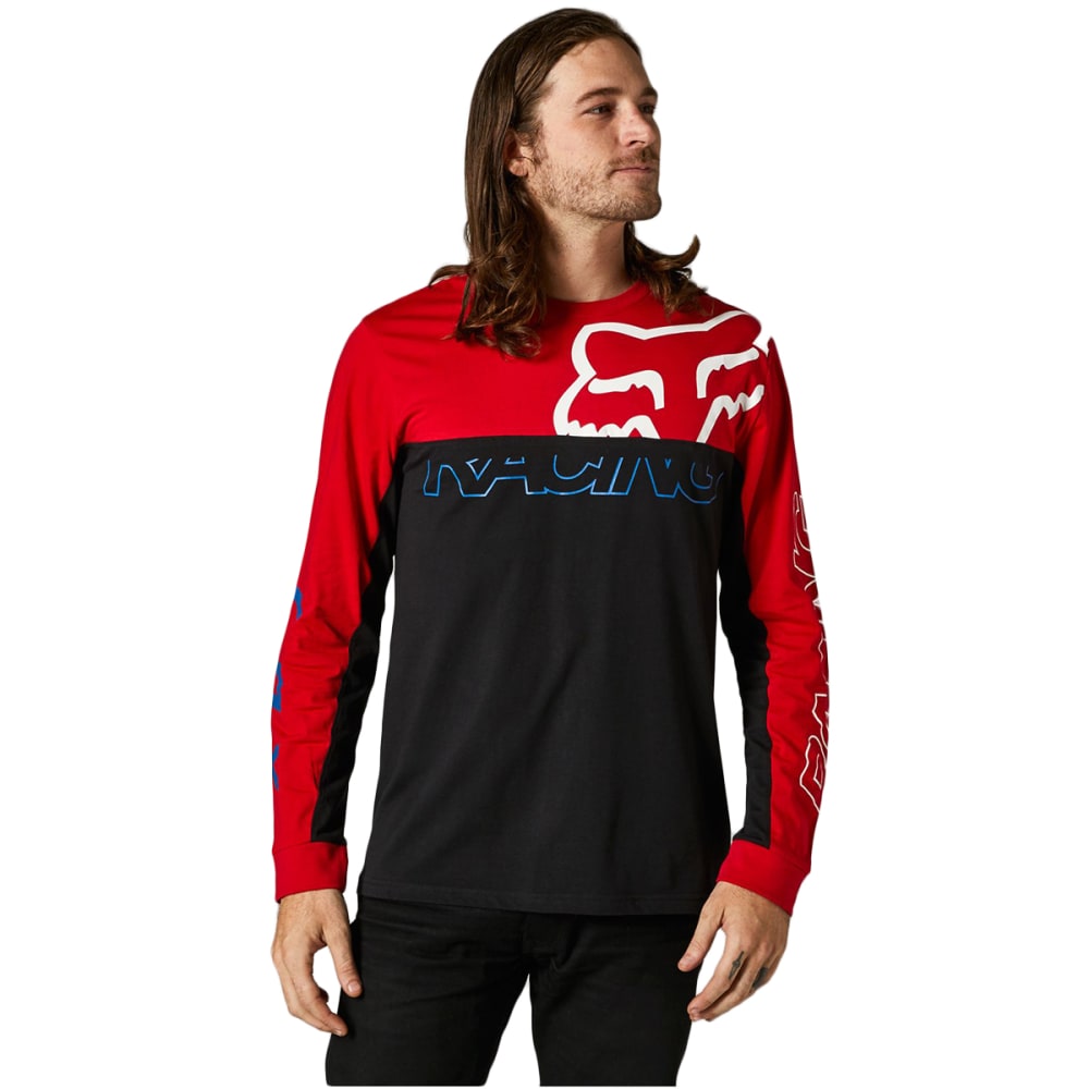FOX Guys' Skew Long Sleeve Crew Tee S